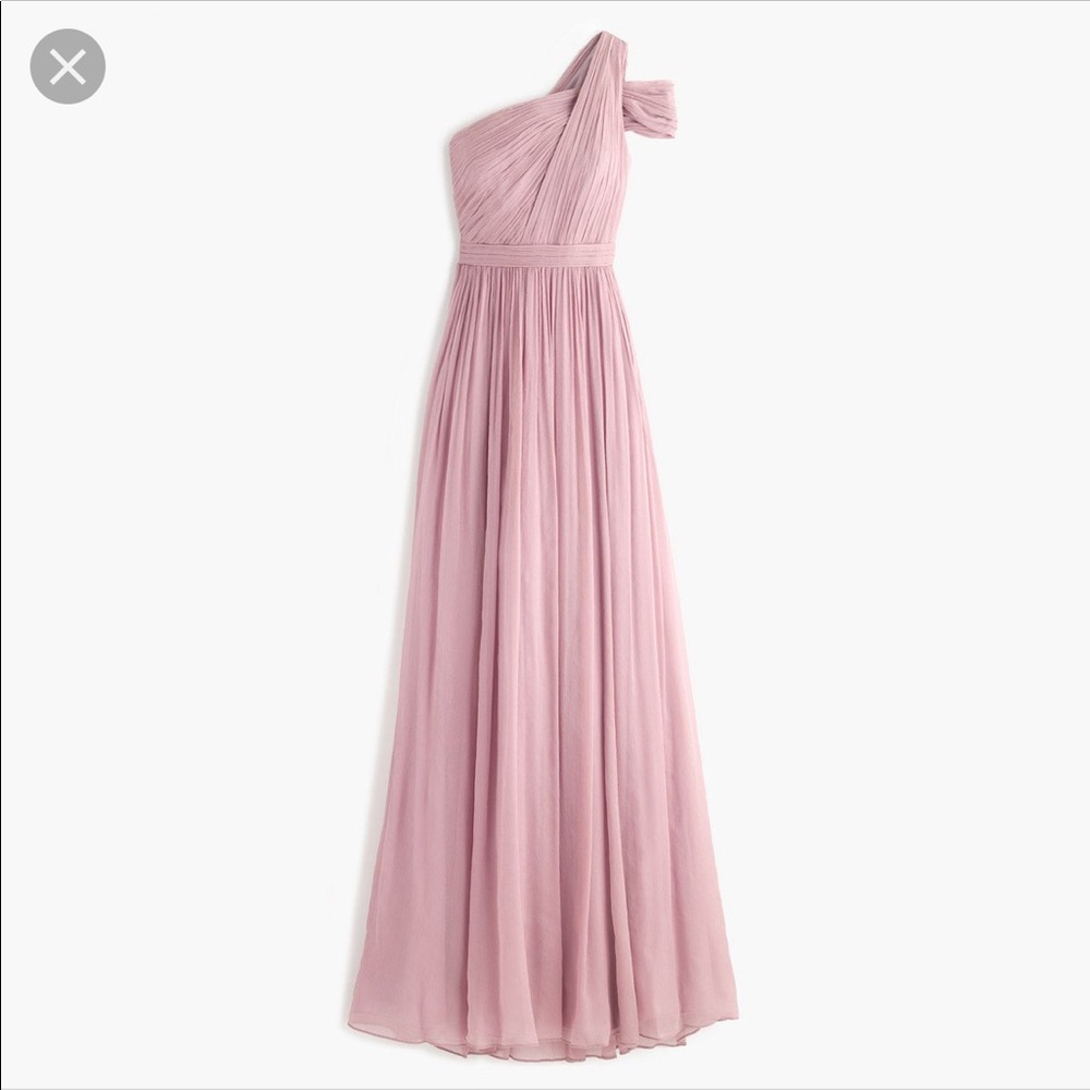 J. Crew CARA Long Bridesmaid Dress